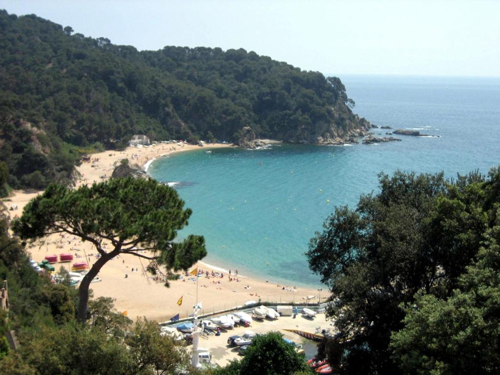 Hotel Camping Senia Cala Canyelles Lloret de Mar Exteriér fotografie
