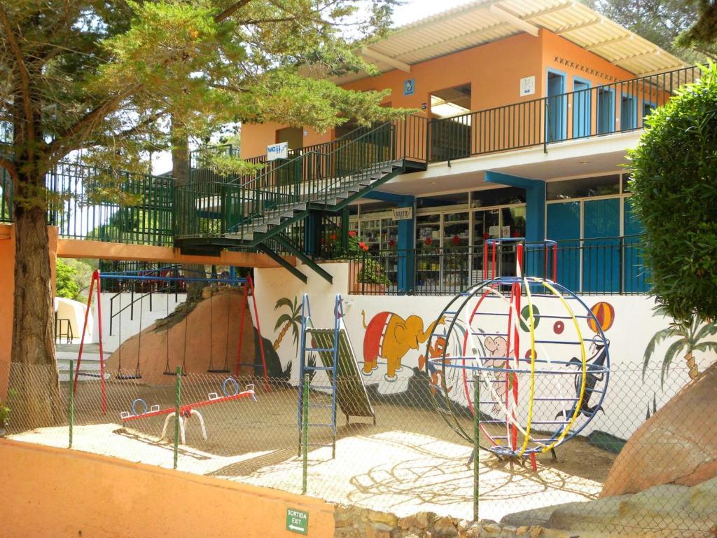 Hotel Camping Senia Cala Canyelles Lloret de Mar Exteriér fotografie
