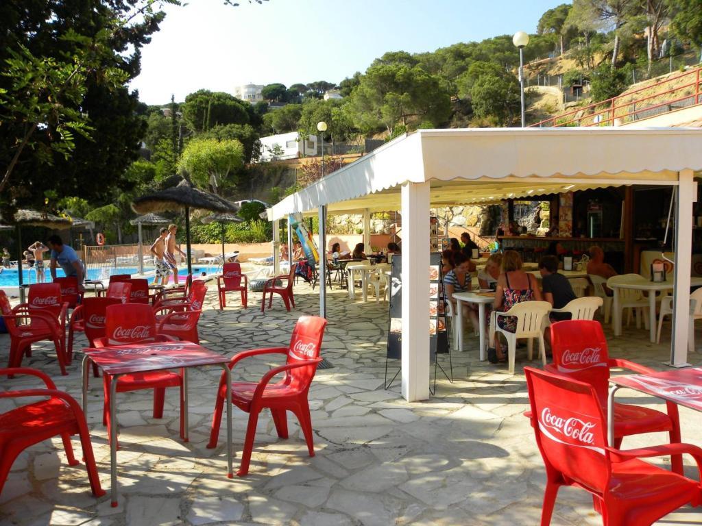 Hotel Camping Senia Cala Canyelles Lloret de Mar Exteriér fotografie