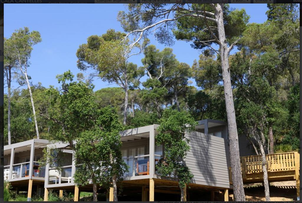 Hotel Camping Senia Cala Canyelles Lloret de Mar Exteriér fotografie